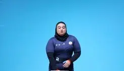 صفاوردی از کسب مدال وزنه‌برداری بانوان بازماند