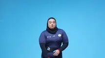 صفاوردی از کسب مدال وزنه‌برداری بانوان بازماند