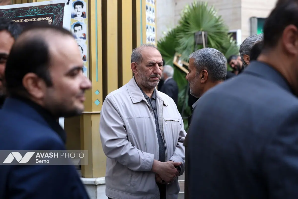 مراسم یادبود زرین احمدی‌نژاد در مسجد جامع نارمک