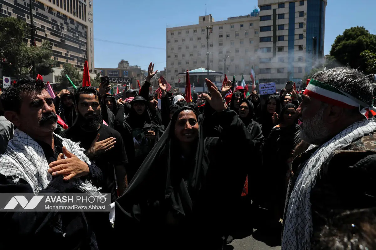 مراسم تشییع پیکر مطهر رهبر شهید انقلاب - مشهد