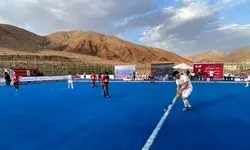 مسابقات هاکی چمنی پسران کشور با ۱۰ بازی در روز نخست برگزار شد