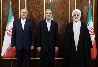 پیام قدرشناسی سران سه قوه از ملت فهیم، نجیب و آگاه ایران