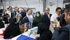 بازدید سخنگوی دولت از کارخانه‌های دوچرخه و پوشاک انزلی 