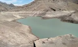 تنها ۳۴ درصد از ظرفیت مخازن سدها پر است