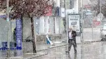 بارش برف در برخی استان‌ها/ هدا سردتر می‌شود