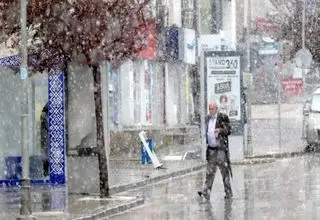 بارش‌ سنگین برف در ترکیه