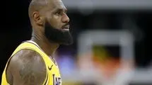 لبران جیمز پیش‌فصل NBA را از دست داد

