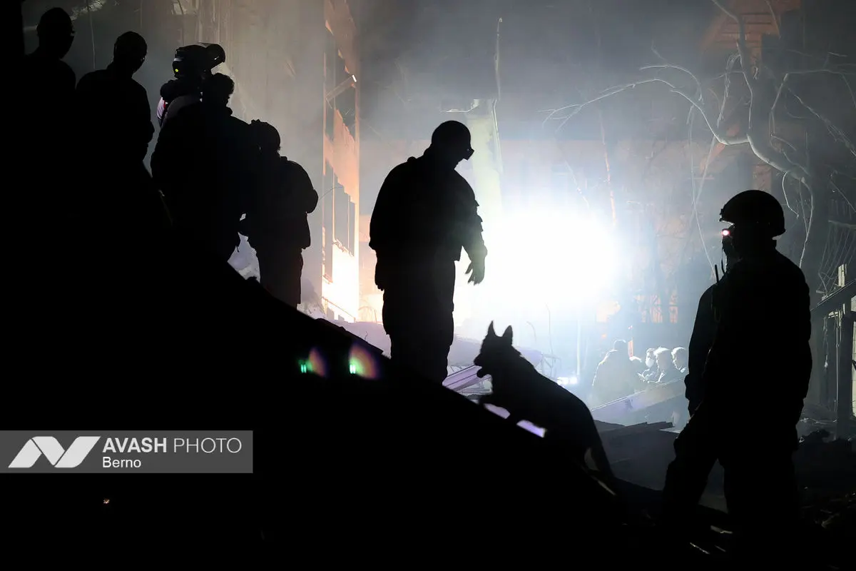 حملات شبانه آمریکایی - اسرائیلی به مناطق مسکونی تهران ١٨ فروردین