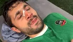 مدافع شمس آذر هم نقاب‌پوش شد+عکس