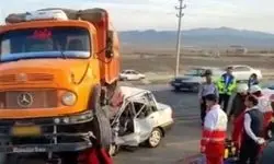 تخلف راننده کمپرسی فاجعه آفرید