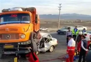 تخلف راننده کمپرسی فاجعه آفرید