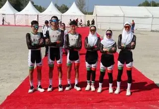 تیم دوچرخه‌سواری تایم تریل میکس ایران به خط پایان نرسید