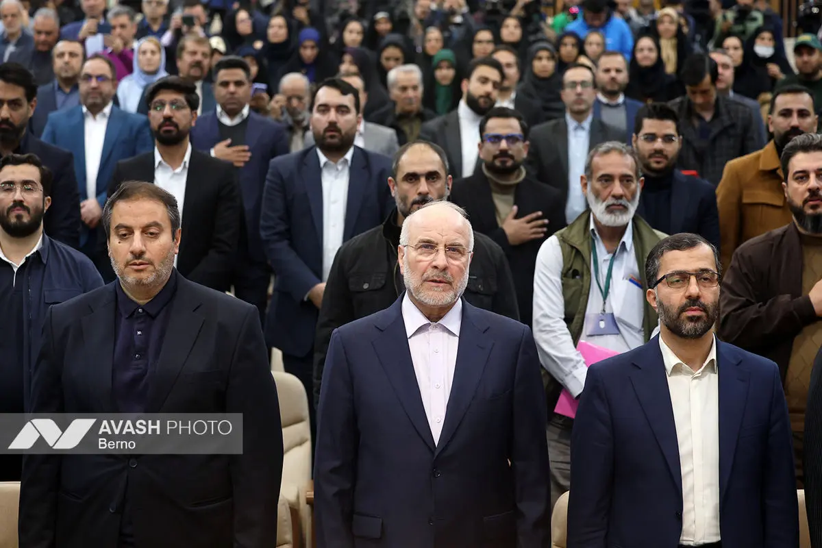 نشست خبری رئیس مجلس شورای اسلامی