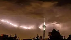 اطلاعیه فوری؛ ساعت طوفان امروز تهران و کرج اعلام شد