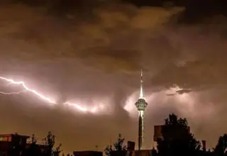 طوفان‌های تهران نتیجه عوامل  محیطی است