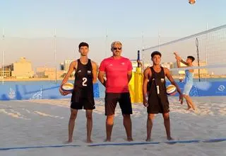 سومین پیروزی برای والیبال ساحلی ایران