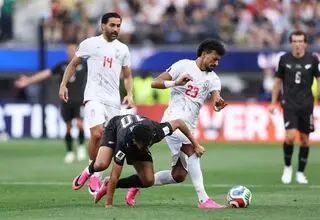 یک امتیاز حاصل تلاش ایران برابر نیوزیلند 

