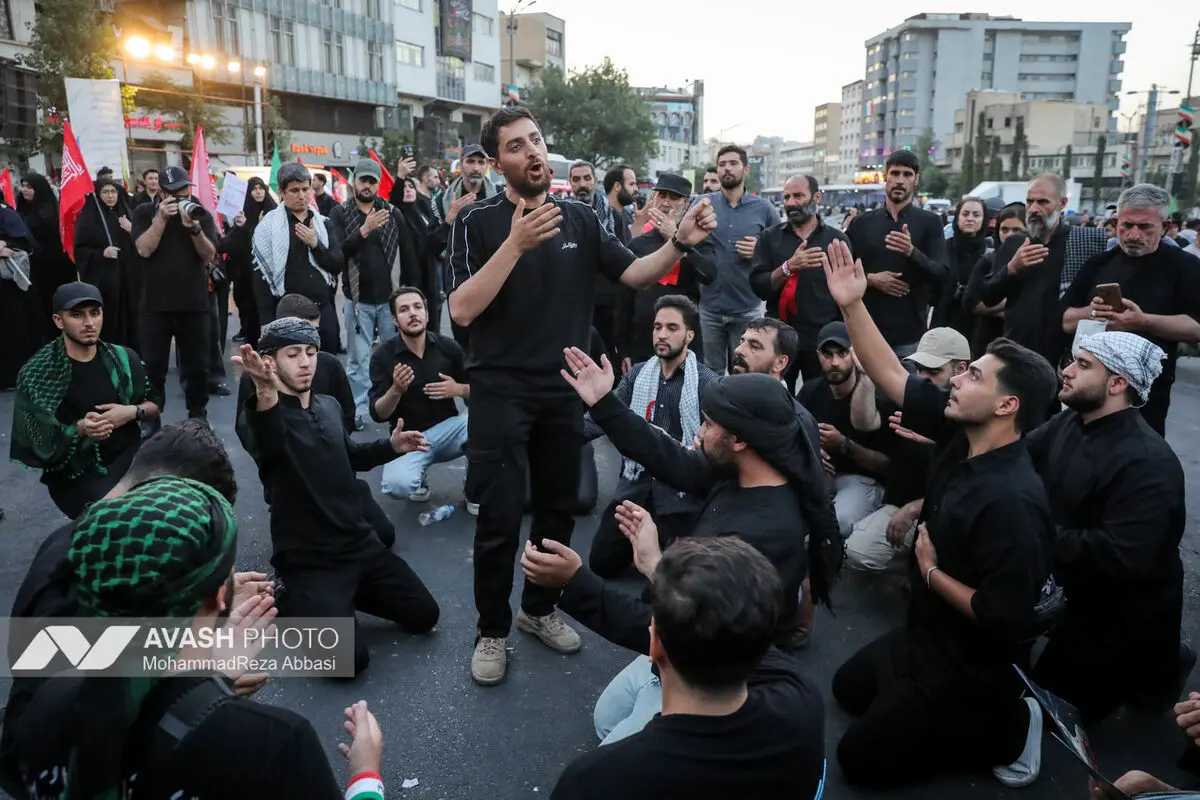 مراسم تشییع پیکر مطهر رهبر شهید انقلاب در تهران - ۱