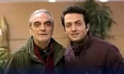 اشک‌های مصطفی زمانی در مراسم خاکسپاری همایون ارشادی+ فیلم
