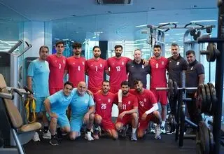 ریکاوری ملی‌پوشان پس از دیدار با افغانستان