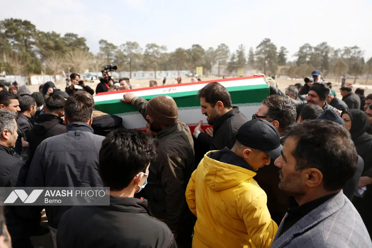 مراسم تشییع پیکر شهدای تجاوز آمریکا و رژیم صهیونیستی - تهران