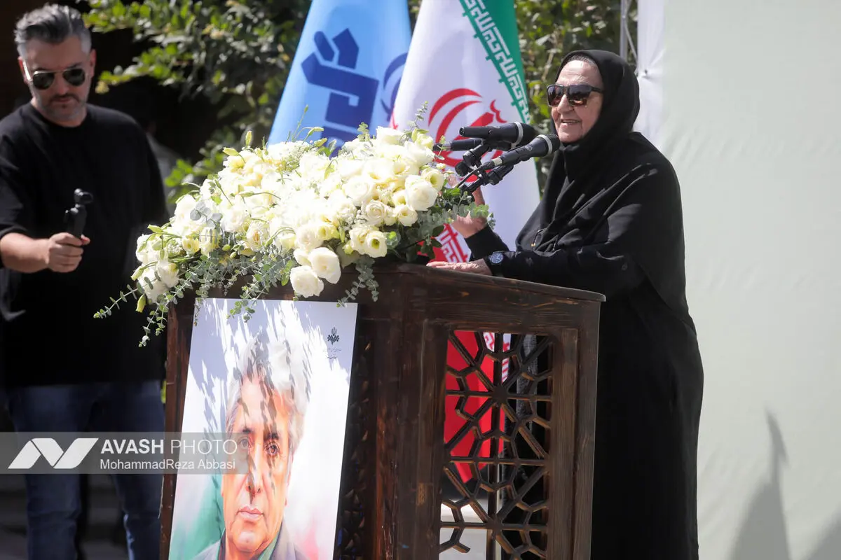 مراسم بدرقه پیکر بهروز رضوی