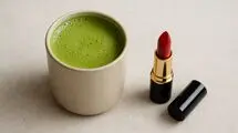 اثر رژ لب در عصر ماچا