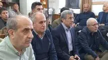 حضور احمدی نژاد در مراسم ختم خواهر مشایی