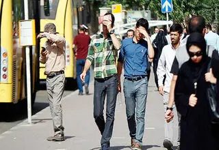 هوای پایتخت گرم می‌شود