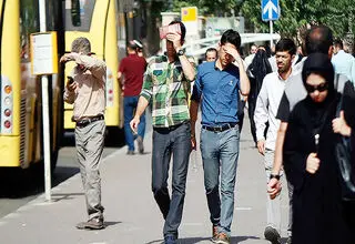 گرمای ۴۱ درجه در راه تهران