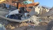 اعلام مصدومان در تصادف زنجیره‌ای جاده دماوند+ عکس