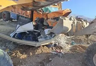اعلام مصدومان در تصادف زنجیره‌ای جاده دماوند+ عکس