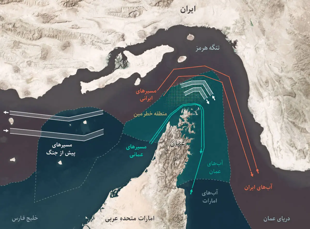  جزئیات جدید از توافق ایران و عمان برای بازگشایی تنگه هرمز