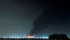 وقوع آتش سوزی در ناو هواپیمابر فورد آمریکا