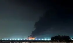 مقر آمریکا آتش گرفت