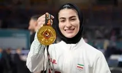 نخستین طلای تاریخ بانوان بر گردن گلشادنژاد