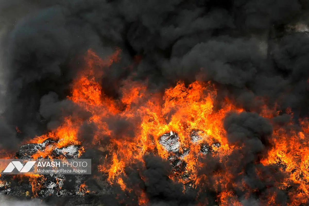 امحای ۲۰ تن مواد مخدر