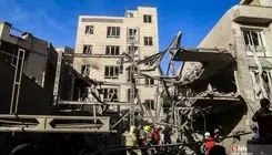 تصاویر حجم خسارات حمله به ساختمان‌های مسکونی خیابان مجاهدین اسلام