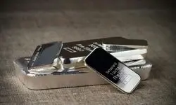 نقره بازار دنیا را تحت تاثیر قرار داد | شمش ۵۰ گرمی چند؟