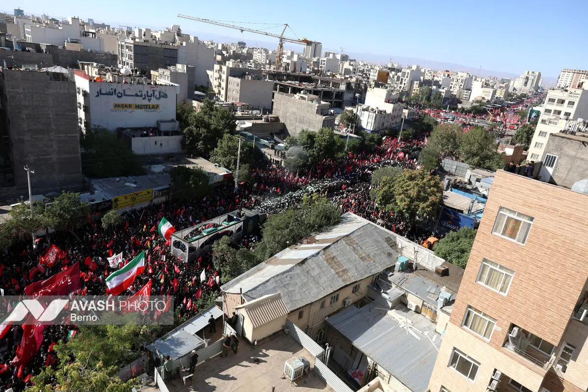 مراسم تشییع پیکر مطهر رهبر شهید انقلاب - مشهد