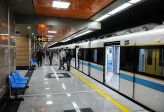 مترو فرودگاه مهرآباد تعطیل شد