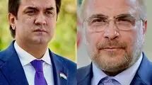 پیام تسلیت رئیس مجلس تاجیکستان به قالیباف بابت حادثه بندر رجایی
