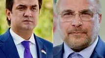 پیام تسلیت رئیس مجلس تاجیکستان به قالیباف بابت حادثه بندر رجایی

