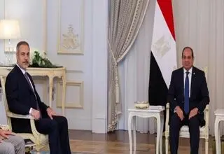 دیدار وزیران خارجه مصر و ترکیه در شهر العلمین