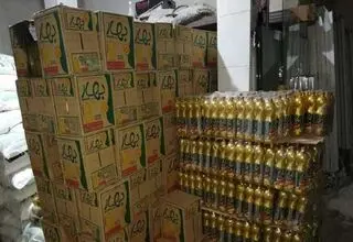 کشف حدود 3 تن روغن خوراکی احتکارشده در شاهین‌شهر و میمه