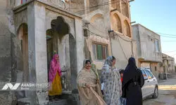 لافت، شهر بادگیرها بعد از بارندگی های اخیر