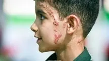 تصاویر تلخ و دردناک از محمد شرفی در پی حمله آمریکا به میناب + ببینید 