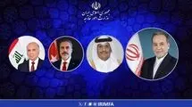 وزرای امور خارجه قطر، عراق و ترکیه با عراقچی گفت‌وگو کردند