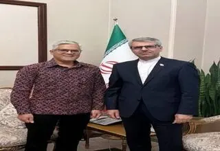سفیر اندونزی با بقایی دیدار کرد