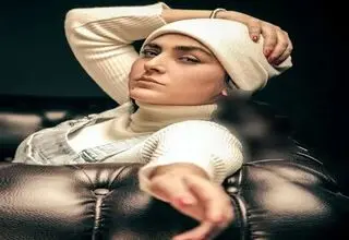 ژست هنری هدی زین‌العابدین / عکس